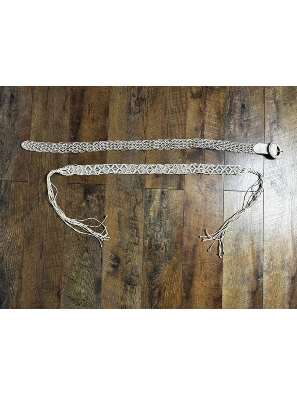 Bundle of Two Braided Belts Sz XL Y2K Boho Fairygrunge Whimsigoth Wilderkind